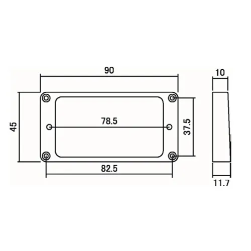 Hosco MR-RI Рамка звукоснимателя.