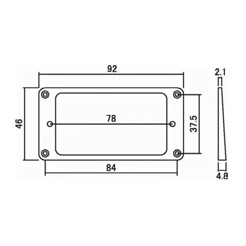Hosco MR-FI Рамка звукоснимателя.